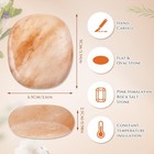 4 Pcs Hot Stone Massage Set  Himalayan Salt Stones For Massage 4