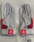 George Springer Toronto Blue Jays Player-issued White purple Nike Batting Gloves