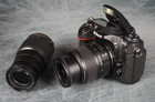 Nikon D300s 12 3mp 720p Dslr Camera 84k Clicks W  18-55   55-200mm Lenses Tested