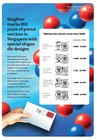 Singapore 2023 Commemorate 165 Years Of Postal Service In Singapore Slogan Set