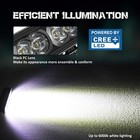 6  120w Cree Led Work Light Bar Flood Spot Off Road 4wd Driving Fog   Dt Wiring