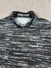 Nike Pro Dri-fit Fitted Long Sleeve Shirt Mens Medium Athletic Training Top