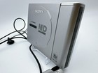 Sony Mz-e25 Md Walkman Silver Portable Minidisc Player W  Remote Tested Works