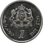 Morocco - 1 Dirham - 2002  1423  - Aunc - Mohammed Vi