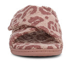 New  Vionic Women s Relax Ii Slippers   Pink Leopard Terry