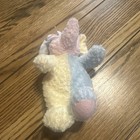 First   Main Lil Nubby 8  Baby Elephant Pastel Stuffed Rattle Toy Plush  2163