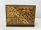 Y10217 Tansu 3-tier Small Drawer Accessory Case Japan Antique Storage Furniture