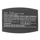 Bat1060 Battery For 3m C1060   Xt-1 Wireless Drive-thru Intercom Headset