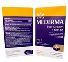 X2 Mederma Scar Cream   Spf 30 Reduce Scars   Protects Skin Uva uvb Exposure