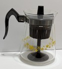 Cory 8 Cup Glass Percolator Carafe  Vintage Butterfly Gold Spring Blossom Flower