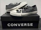 New Converse Chuck Taylor All Star Women   s Glitter Low Top Shoes Size 7 5  Nib