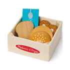 Melissa   Doug Wooden 5 Piece Food Groups Learning Play Set For Toddlers 2 