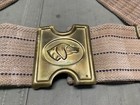 Original Spanish American War Us Army Krag Rifle Mills Ammo Belt   Buckle