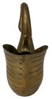 Vintage Large Cast Brass Swan Planter 1970   s Korea App-9   t X 9    X 4 25   w