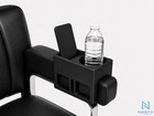 Salon Chair Armrest Cup Holder With Phone Slot Barber Stylist Accessory