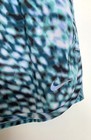Nike Dri-fit Women   s L Large Running Shorts Lined Tie Knit Waist Green Print
