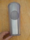  Starbucks Holiday 2019 New Venti Bling Platinum Studded Cold Cup Tumbler 