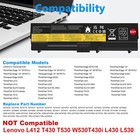 Battery For Lenovo Thinkpad E420 E520 T510 T520 W510 W520 Sl410k Sl510