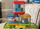 Fisher Price Peek-a-boo Blocks - Set Of 15  Refer To Included Pictures