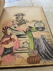 1920s Art Nouveau Art Deco Original Egyptian Drawings Art Artwork Scrapbook