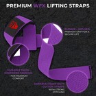 Weight Lifting Straps Wrist Support Padded Neoprene Gym Cross Training Hand B   