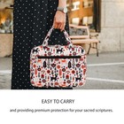 Octsky Bible Cover Case For Women Bible Organizer Book Carrying Bag For Mediu   