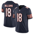 New Men s youth Bears  18 Caleb Williams Limited Game  All Stitched Jersey Nwt