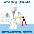 500ml Lab Buchner Funnel Filtering Kit W  Flask Funnel Ceramics Buchner Funnel
