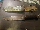 Us Ww2 Navy Usn Mk1 Fighting Knife W  Scabbard