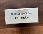 Rigotti Gold Tenor Sax Reeds 2 5m Strength- Box Of 10  sealed 