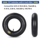 2 Pack 4 10 3 50-6 Replacement Inner Tube  13  Tire For Wheelbarrow Garden Wagon