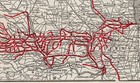 1910 Chicago Burlington   Quincy Railroad System Map Vintage Railway Map 2652