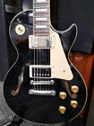 Gibson Es-les Paul Ebony 2014 Semi Hollow Black Electric Guitar Used From Japan