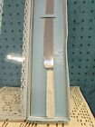 Vintage Prill Stainless Sheffield England Cake Serving Knife Pearl White