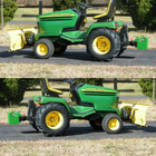 325  335 Or 345 Lawn Tractor Hood Premium Vinyl Decals Set - John Deere Decals
