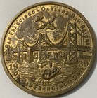 1939 Golden Gate International Exposition San Francisco Oakland Bay Bridge Token