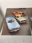 Pair Of Original 1975 Volvo Sales Brochure Catalog Nos