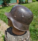 Original German Helmet M42   64 Relic Of Battlefield From East Front Ww2
