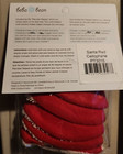 Beba Bean Pee-pee Teepee Santa Red Cello 5 New In Pack Washable And Reusable New