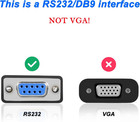 Usb Female To Rs-232 Db9 Female Adapter Cable usb 2 0 To Serial Rs232 Db9 9-pin 