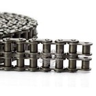 Jeremywell  50-2 Double Strand Duplex Roller Chain 10 Ft With 1 Connecting Link