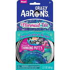 Crazy Aaron s Glow In The Dark Mermaid Tale Putty  Sea Green