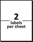 Shipping Labels - Self Adhesive - 8 5 X 5 5 - Pro Office - Industrial Strength 