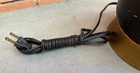 Vintage Mcm Black Gold Ceramic Lamp Mid Century Modern Lighting Atomic Era 1950s