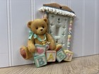 Vintage 1996 Cherished Teddies Light Switch Plate Cover Baby Nursery Teddy Bear