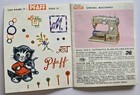 Pfaff Sewing Machines Dealer Advertising Booklet Brochure 1950 Mcm Cabinets