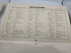 Vintage 1934 Red   White Stores Aunt Mary Calender Complete Unused