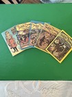 Vintage Set Of 5 The Teddy Bear Story Books Mini  H-2    X  L - 1 75    New