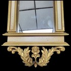 Vintage Syroco 2606 Ornate Baroque Rococo Gold Wall Mirror 1966 Mid Century 