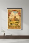 Highclere Castle Art Print - Vintage Style          - 24x36    Premium Gallery Print